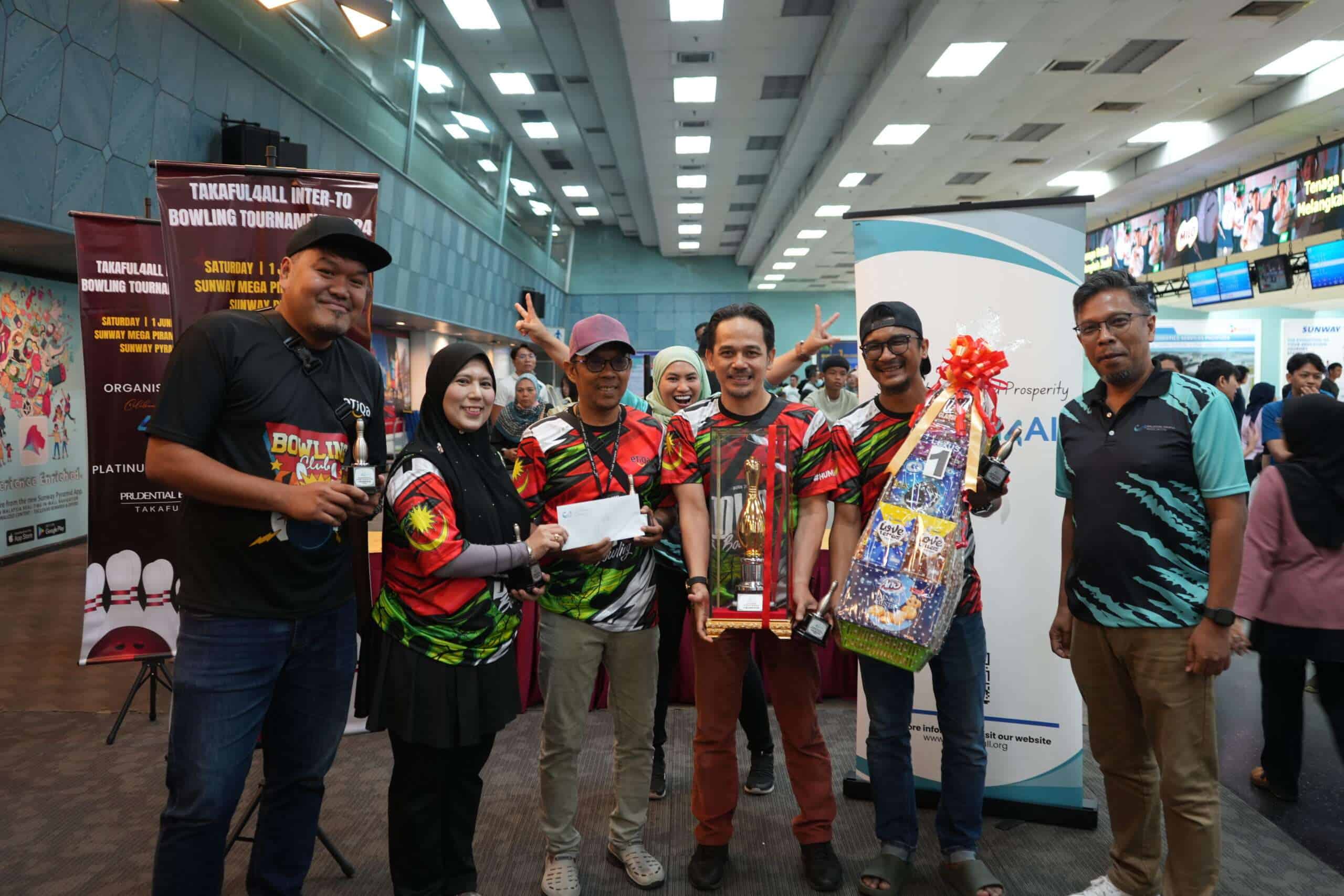 TAKAFUL4ALL INTER-TO BOWLING TOURNAMENT 2024 PROMOTE HEALTHY LIFESTYLE